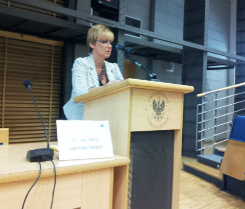 W konferencji udział wzięła wiceminister nauki prof. Daria Lipińska-Nałęcz